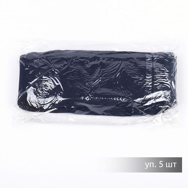 Подвяз (довяз) трикотажный 6.0х80 см, 520 г/м², синий 73096, уп. 5 шт