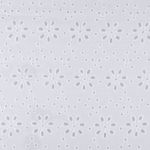 Ткань шитьё (прошва) 285 г/м², 140 см / 10 метров, белый, Gamma YFAS-3670