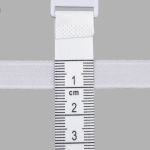 Резинка бельевая (отделочная) 10.0 мм / 250 метров, белый, 908/10