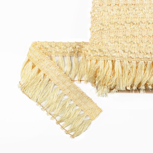 Бахрома отделочная 70.0 мм / 10 метров, 122 кремовый, Gamma 2035