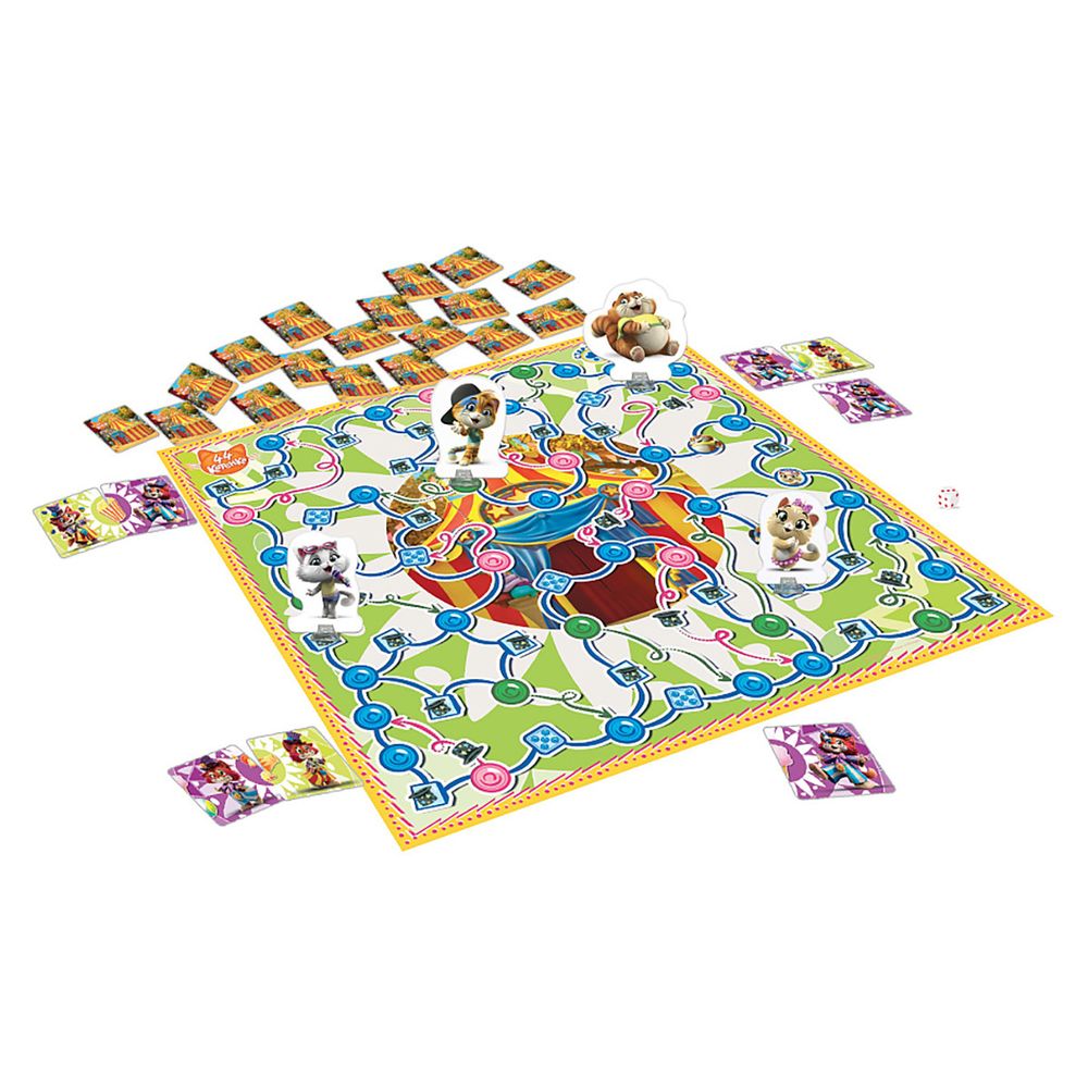 Игра настольная Секрет фокусника. 44 котёнка, Zvezda 8865