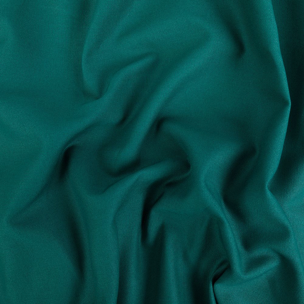 Ткань для пэчворка Peppy Краски жизни, рулон 112 см / 5 метров, 18-5121 сине-зеленый, Peppy