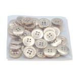 Пуговицы 4 прокола 28L (18мм), (Gold (золотой)), 36 шт