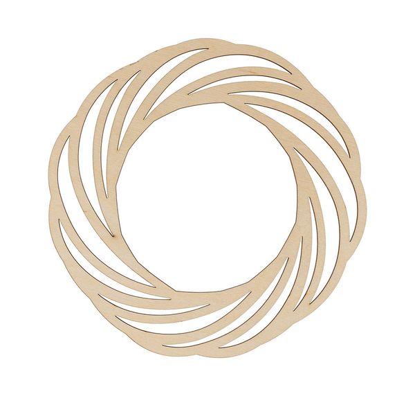 Заготовка из фанеры Основа Венок, ⌀22 см, ВД-855 Mr.Carving