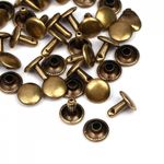 Хольнитены двухсторонние сталь 9х9 мм, №33, TBY.5209 цв. антик уп. 1000 шт, TBY