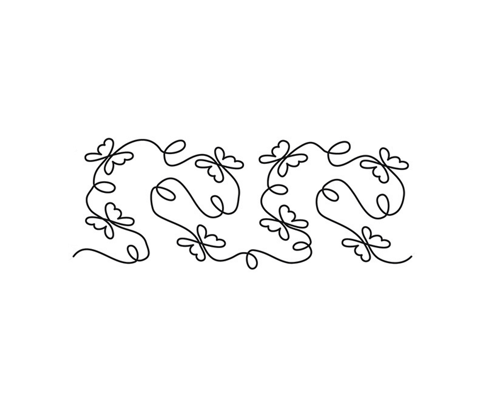 Шаблон "Порхающие бабочки" Handi Quilter, HG00260, Handi Quilter, 1 шт