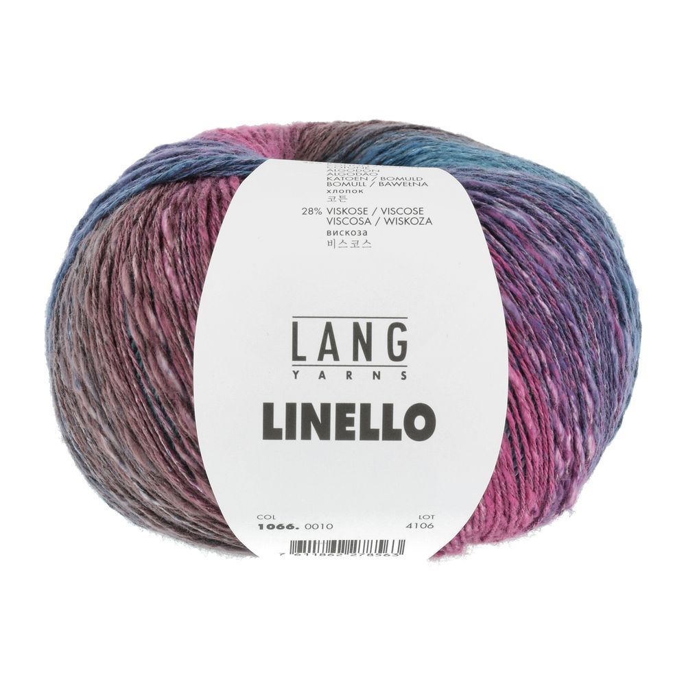 Пряжа Lang Yarns (Ланг Ярнс) Linello / уп.10 мот. по 100 г, 280м, 1 /TOS/
