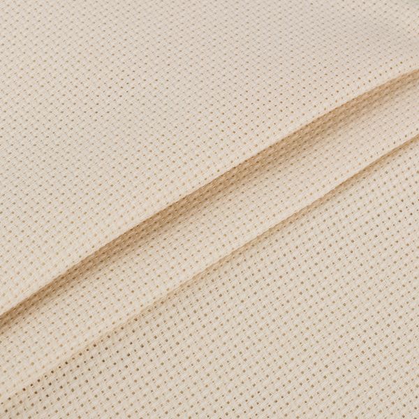 Канва Zweigart Aida Premium 14 ct, 50х50±2 см, 264 кремовый, Zweigart