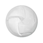 Пуговицы на ножке костюмные 25 мм, 24 шт, А001 белый, Blitz DRN 0024