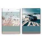 Тетрадь ученическая общая, A4 96 л. на гребне 65 г/м², белизна 100 %, 4 шт, клетка, 01252 Безграничность, Светоч Т129