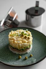 Форма металлическая для салатов, гарнира и десерта, 1 шт, №01 круг ⌀7.5 см, S-Chief SHF-0050