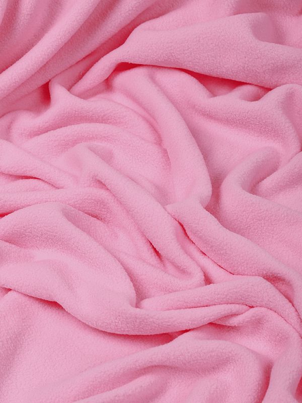 Флис 2-сторонний 190 г/м², 150 см / 2 метра, TBY-0059-134.2, цв.F134 розовый