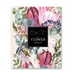 Бизнес-блокнот, матовая ламинация + выборочный лак, A5+ 80 л. 18 шт, клетка, Дивный аромат 000418, Светоч 80ББТ5_4_5_1