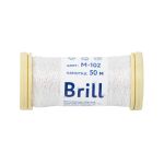 Мулине Gamma металлик M 5 мотков по 50 метров, M-102 белый/опал, Gamma BRILL