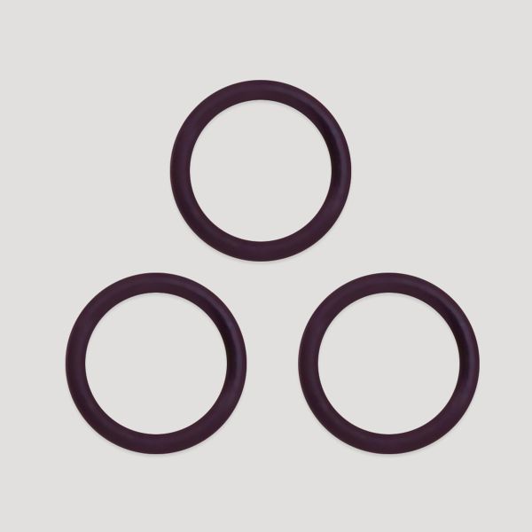 Кольца для бюстгальтера металл ⌀10.0 мм, 076 сливовое вино, Arta, 50 шт