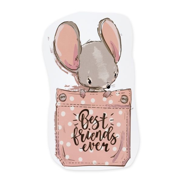 Термотрансфер, 1 шт, М-032 мышка 14х7.5 см, Gamma M №01