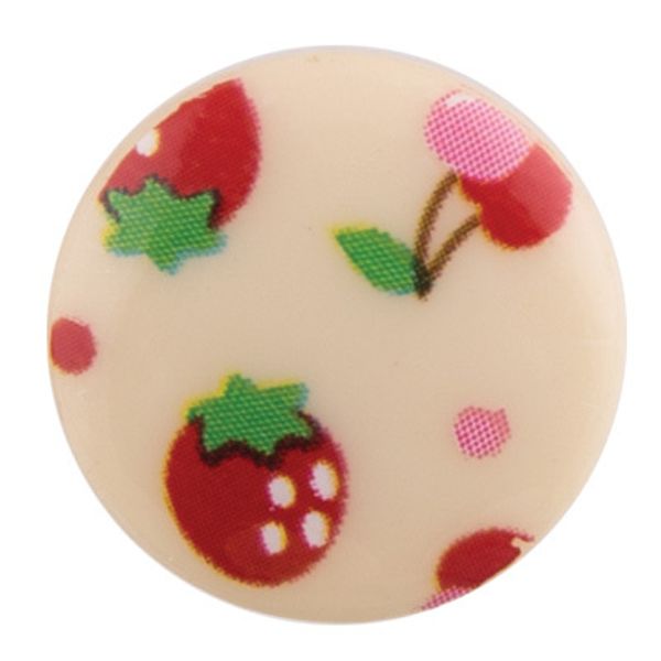 Пуговицы детские 12 мм, 36 шт, №D124 светло-кремовый, Gamma AY 10015