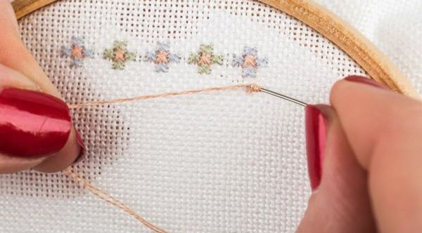 Иглы ручные гибкие бисерные с большим ушком ⌀0.35 мм, 5 шт, сталь, Gamma NC-302