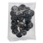 Пуговицы на ножке 3.01-969-34, черный, 20 шт