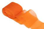 Лента капроновая (органза) для бантов 80.0 мм / 25±1 метров, оранжевый, Gamma С 3628