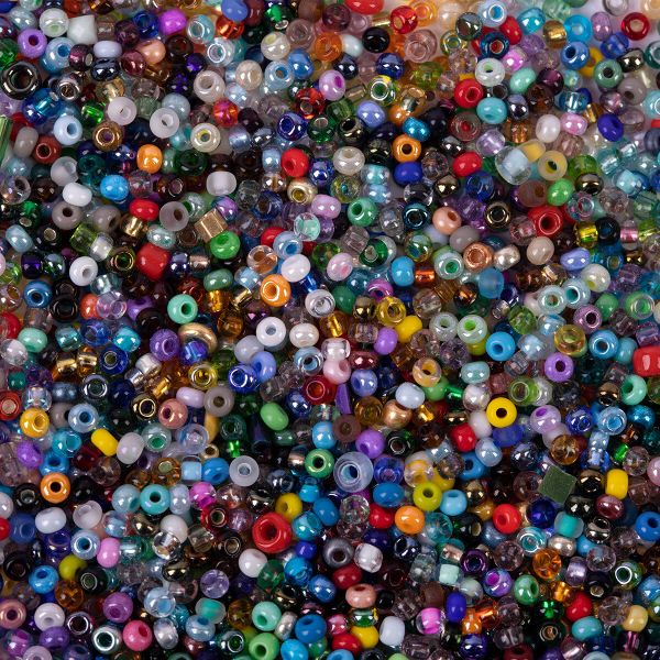 Набор бисера Preciosa ассорти 50 г, №012 разноцветный