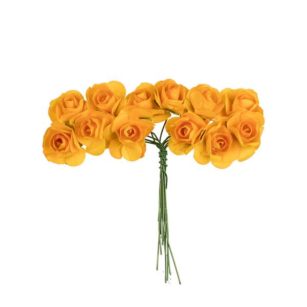 Цветы декоративные 23 мм, 72 шт, 40 Восход солнца (св.желтый), Mr.Painter PFE-15