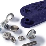 Кнопка Альфа (S-образная) ⌀12.0 мм, 10 шт, латунь, серебристый, Prym