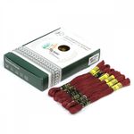 Мулине ПНК им.Кирова цв.9008 кирпичный, 24 мотка по 8 метров