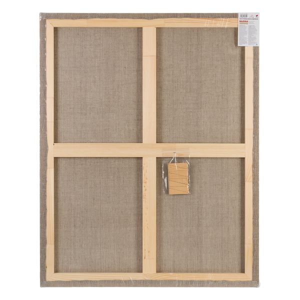 Холст грунтованный на подрамнике 100х120 см, 400 г/м², 2 шт, Петровский крупнозернистый, Vista-Artista PLLG-100120