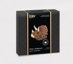 Набор для вышивания бисером Klart, Брошь. Трицератопс, 6х7 см