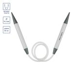 Спицы круговые пластик ⌀16,0 мм, 80 см, Gamma PKN1