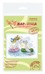 Набор для вышивания нитками МП Студия (Жар-птица), На море, 10х13 см