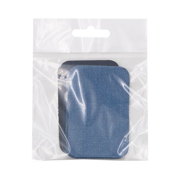 Заплатки термоклеевые для джинс 5,2х7,8см, 5 шт, 5 цветов