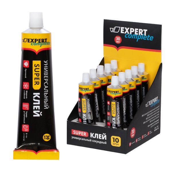 Супер клей 10 штх30 г, ECSG-30, Expert Complete ECSG-30