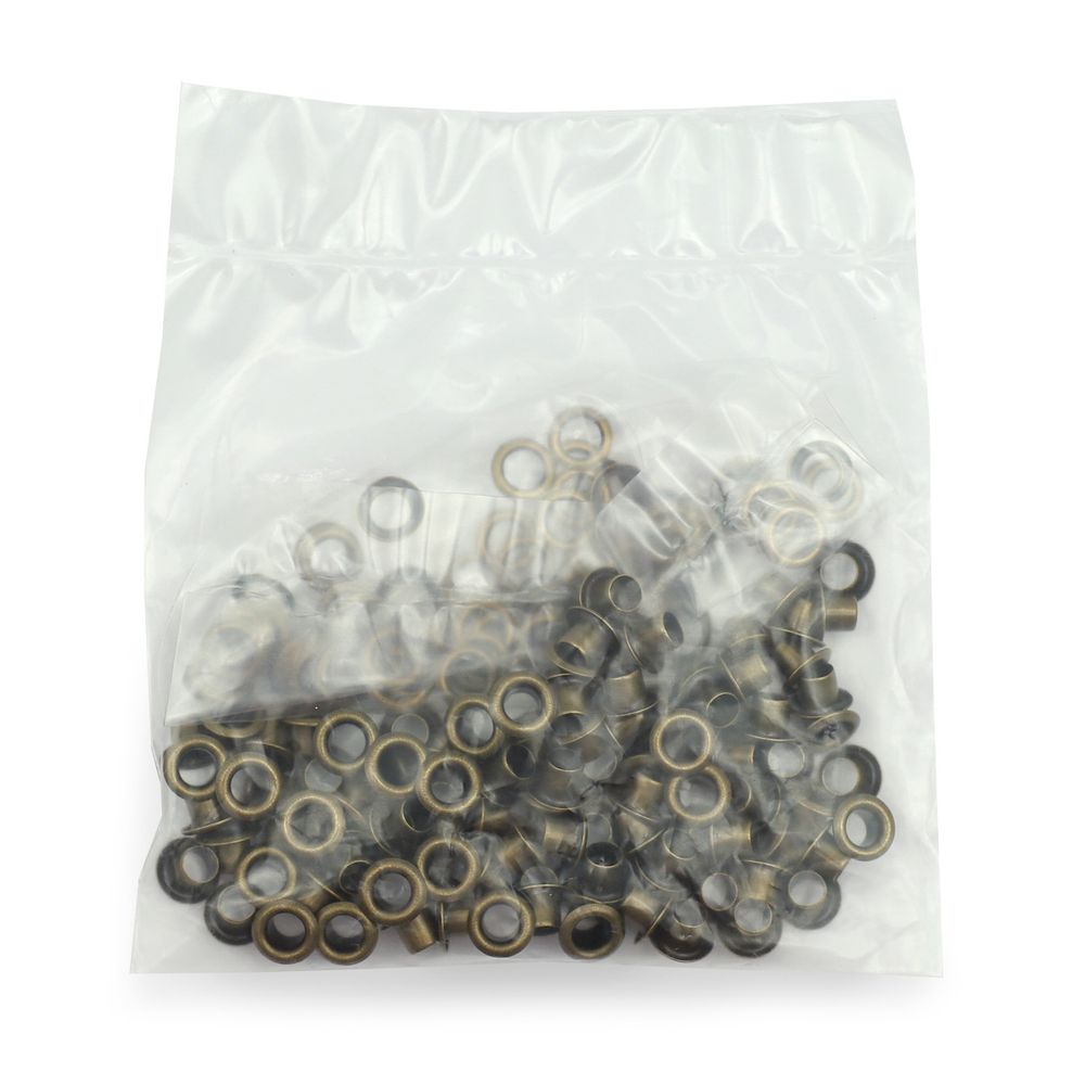 Люверсы металл ⌀_3.0 мм (внутр.), латунь, 100 шт, S090797, BIG