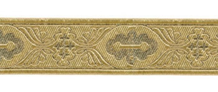 Тесьма металлизированная