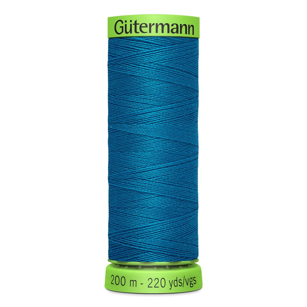 Нитки для тонких тканей Gutermann Extra Fine 150, 200м, 025 св.морская волна, 5 катушек