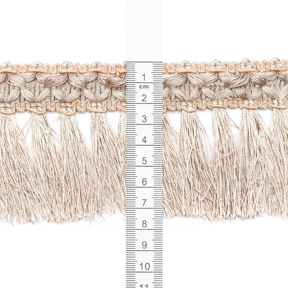 Бахрома отделочная 75.0 мм / 10 метров, с кистями, (195), 2035