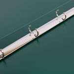 Папка на 4 О-кольцах A4 700 мкм 25 мм, 4 шт, d-17 мм, изумрудный new EC211400110, Expert Complete