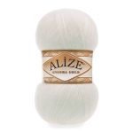 Пряжа Alize (Ализе) Angora Gold / уп.5 мот. по 100 г, 550м, 062 молочный A