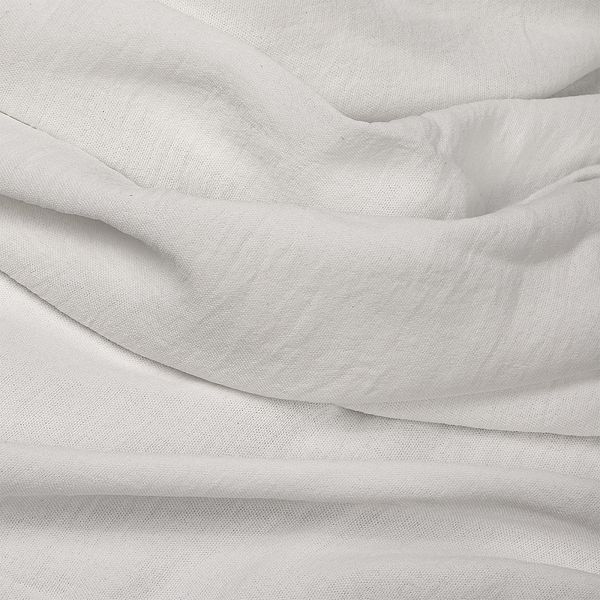 Лен Манго 160 г/м², 150 см / 3 метра, TBY.Mg.01.3, цв.белый