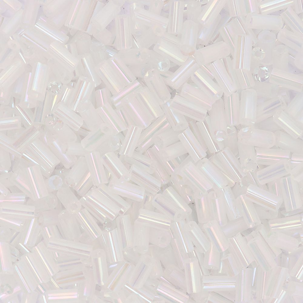 Стеклярус Astra&amp;Craft 5 мм, 200 г (10х20 г), цв. 161 белый