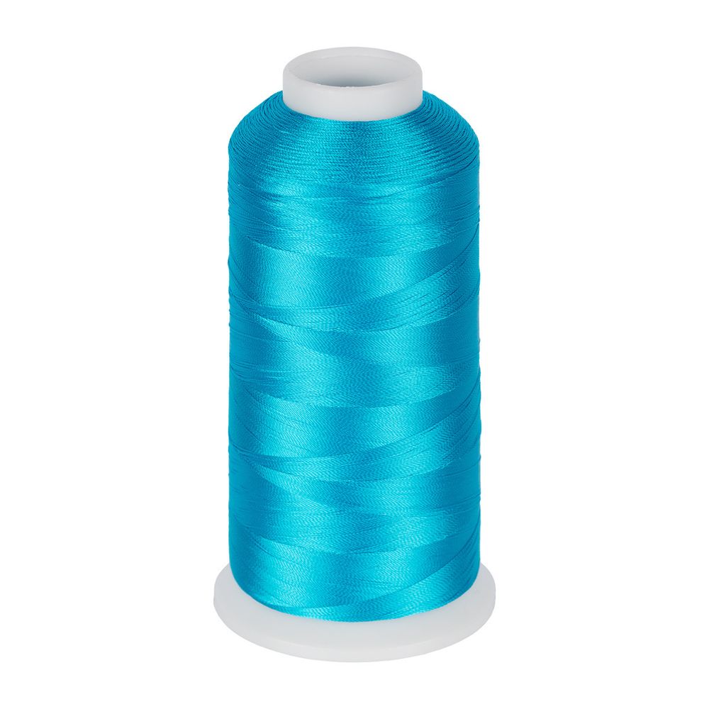 Нитки вышивальные Gamma V120/2, 5000 ярдов, 4570 м, 3335 т.бирюзовый