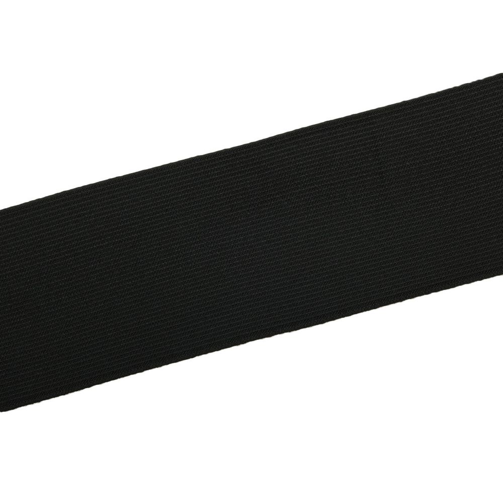 Резинка тканая 60.0 мм / 20 метров, черный