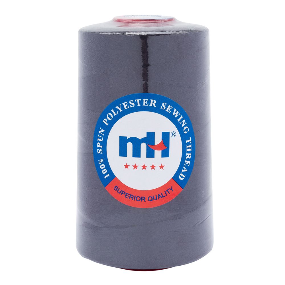 Нитки швейные Euron mH 40/2, 5000 ярд, 1558 мокрый асфальт, 1 катушка