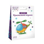 Алмазная (кристальная) мозаика Фрея, магнит Вертолет, 9х7.5 см