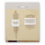 Иглы ручные набор для шитья Турист, 15 шт, P, Gamma С-32