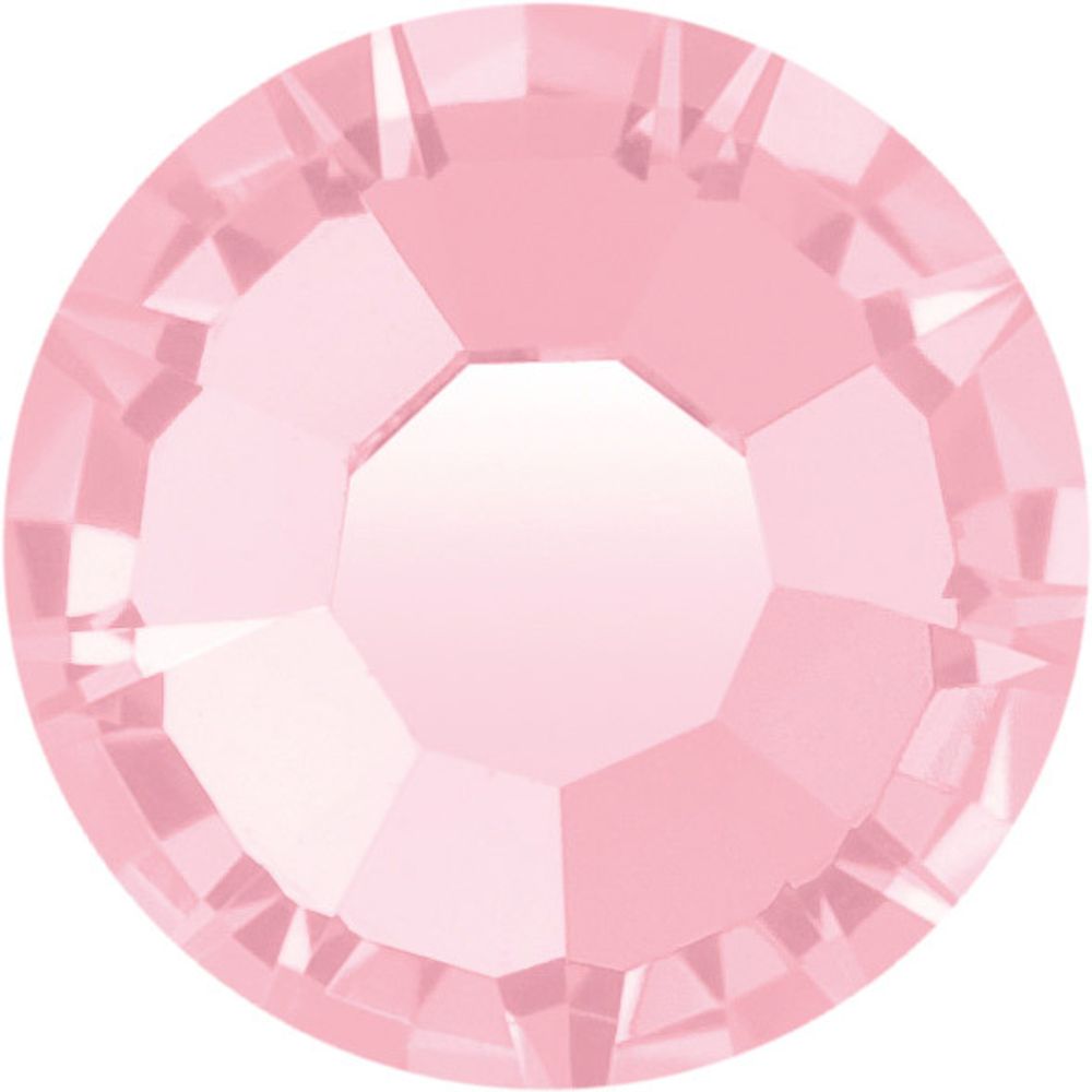 Стразы клеевые стекло 2.4 мм, 144 шт, SS08 бл.розовый (lt.rose 70020), Preciosa 438-11-615 i