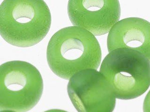 Бисер Preciosa 10/0 (2.3 мм), прозрачный матовый (50430), круг. отв., 50 г