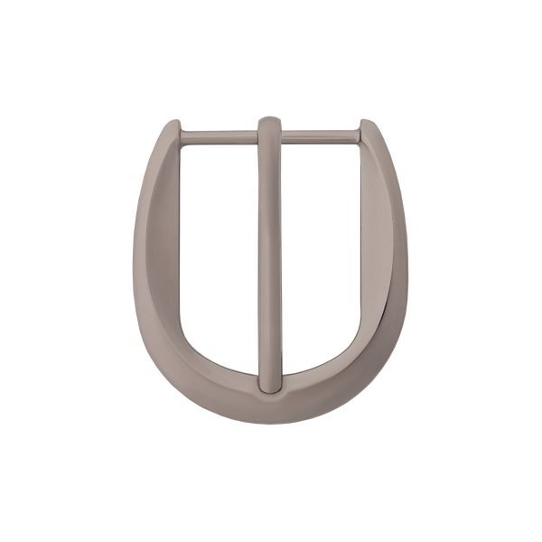 Пряжка ременная металл 25 мм, 1 шт, олово (чер.никель), MB-2205